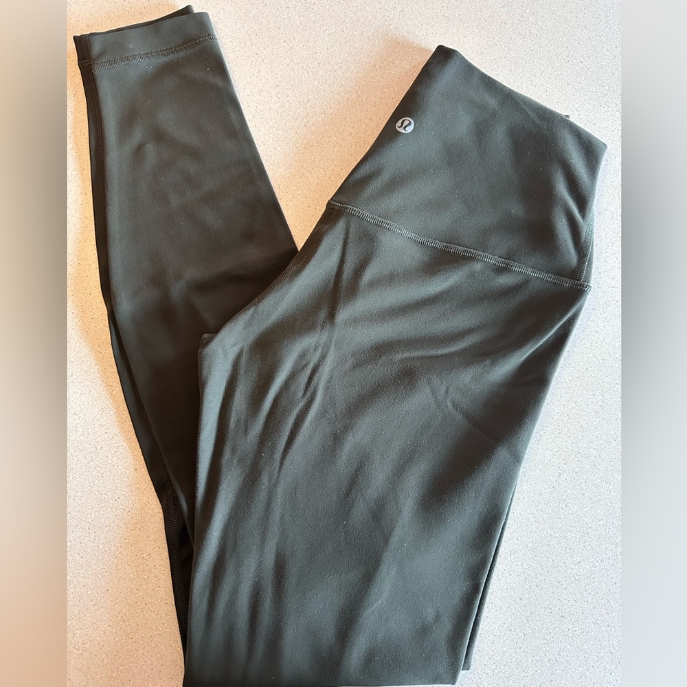 Lululemon Align Legging Dark olive size 4 28” inseam